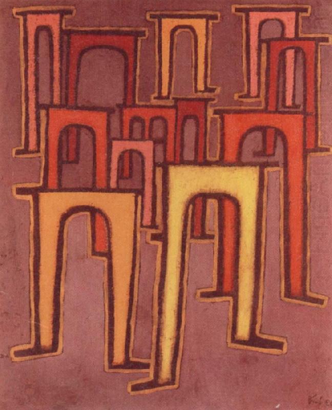 Paul Klee Revolution des Viadukts china oil painting image